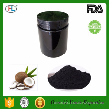 Polvo de blanqueamiento natural 100% natural del carbón de leña activado negro de la fórmula para la venta